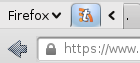 ttrss in Firefox angepinnt