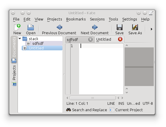 KDE SC mit Oxygen Fensterdekorationen und mit Rand