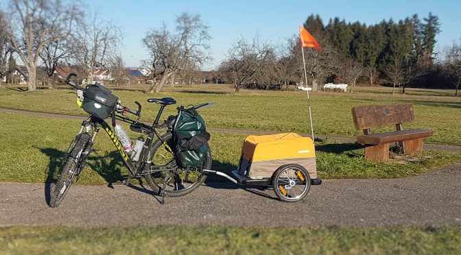 Ich habe jetzt einen Lastenanhänger „Croozer Cargo“ für mein Fahrrad – Ein erster detaillierter Bericht