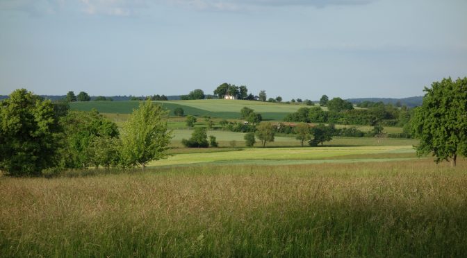 Ein Landschaftsbild von gestern