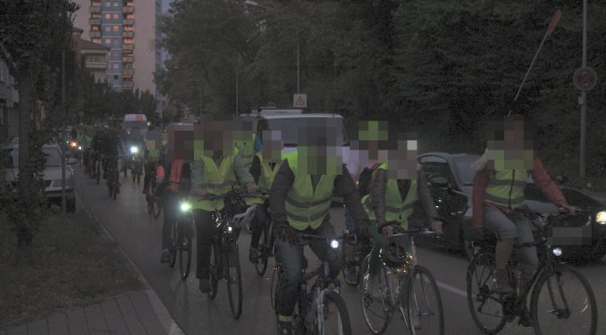 Bericht über die September Critical Mass in Pforzheim am 28.9.2018