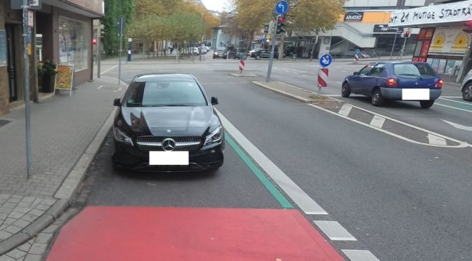 Es ist sehr aufwendig, Falschparker in Pforzheim anzuzeigen