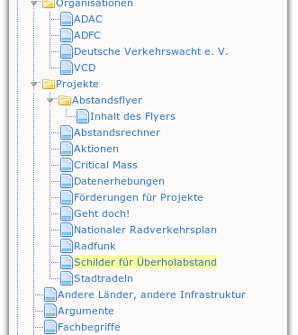 Neuer Bereich und Inhalte zu „Verkehr und Mobilität“ in meinem Wiki