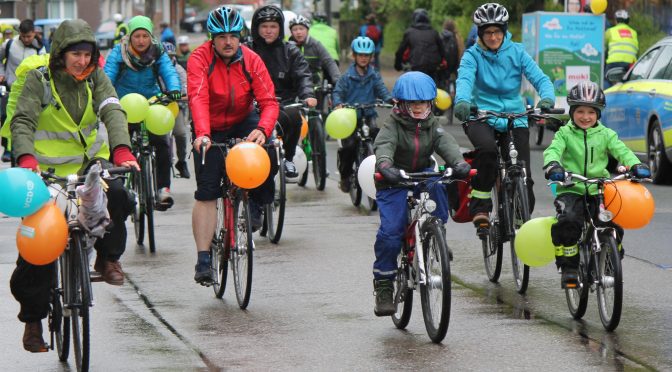 Bericht über die erste Kidical Mass in Pforzheim am 4. Mai 2019