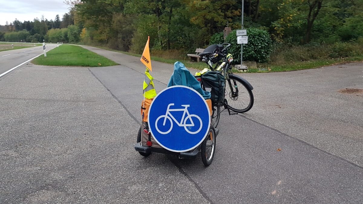 Radweg zum Mitnehmen